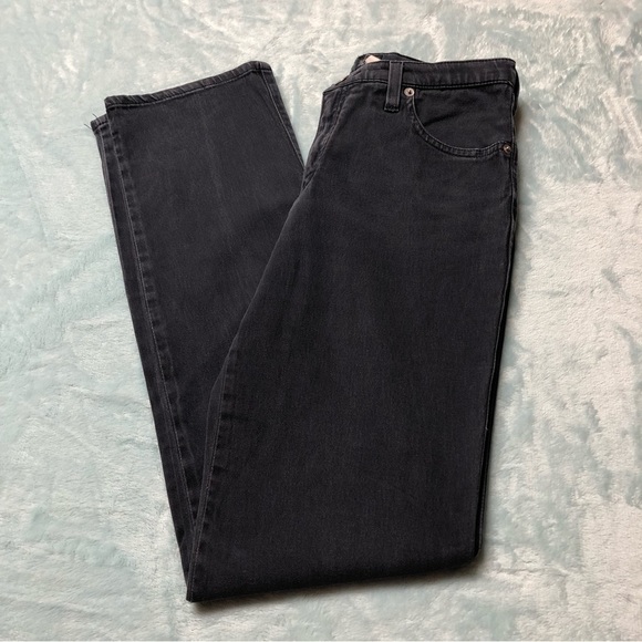 Armani Jeans Faded Black Comfort Fit Straight Leg Jeans 27 (Tag says 29) - Picture 3 of 13